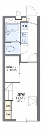 レオパレスバウム　フェルドの物件間取画像